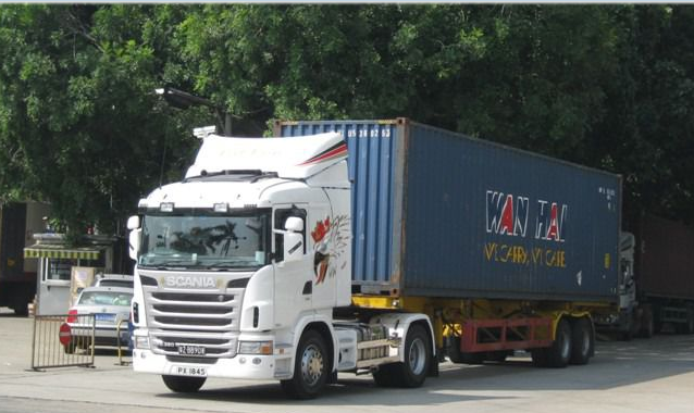 香港貨柜車運(yùn)輸