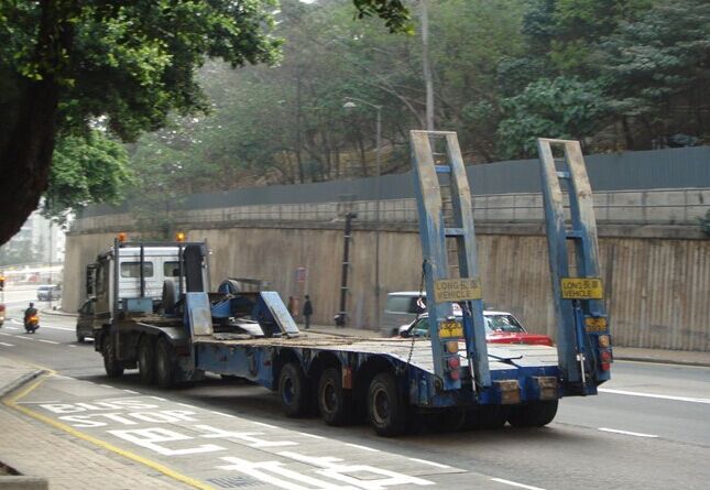 中澳物流平板車，中澳物流吊機車，中澳物流矮排車
