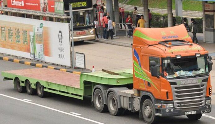 中澳物流平板車，中澳物流吊機車，中澳物流矮排車