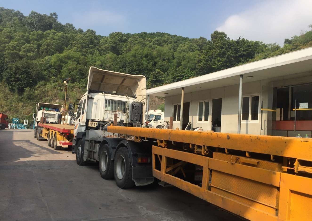 一般貿(mào)易拼車,零擔(dān)散貨運輸,平板車運輸