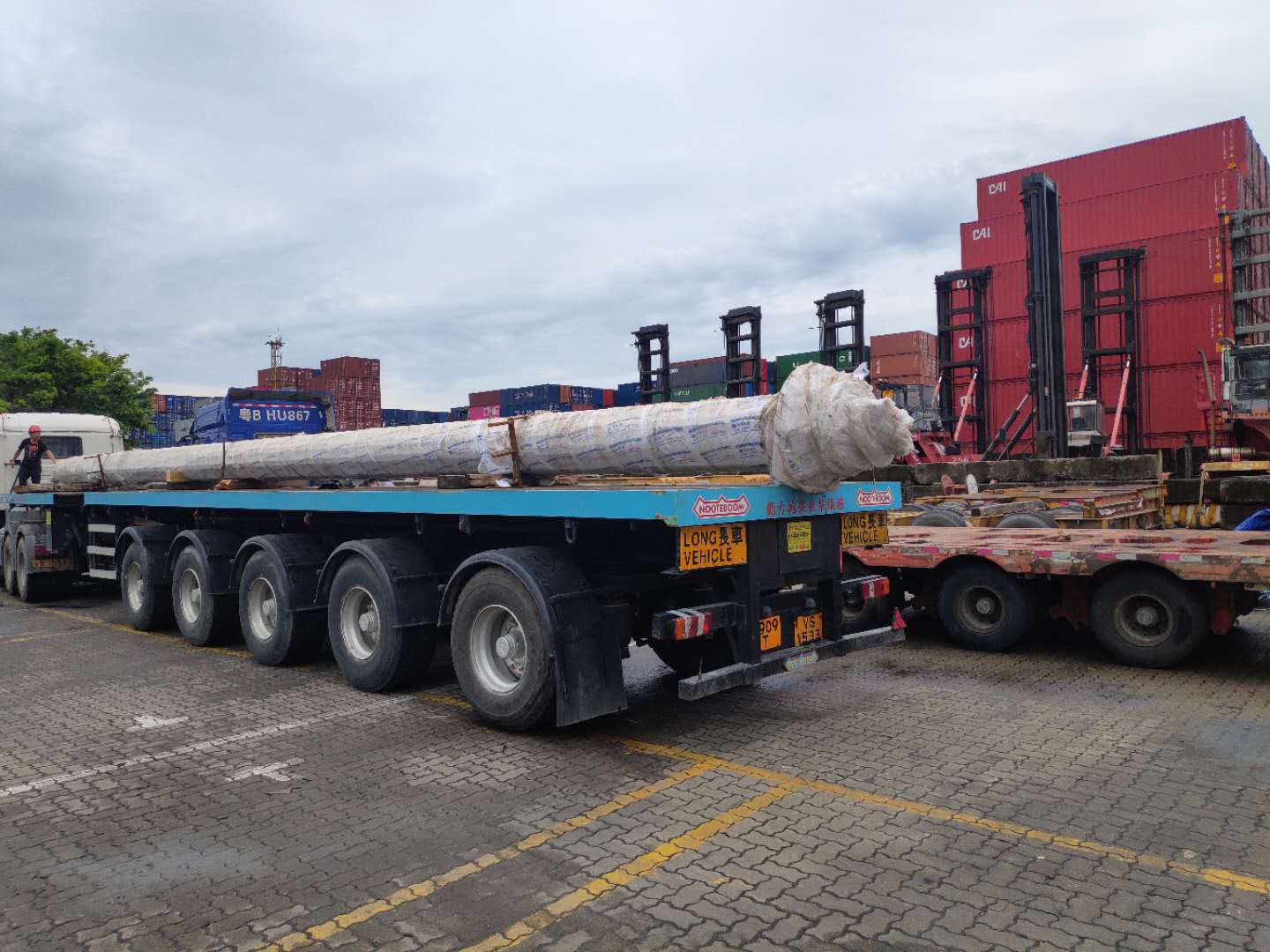 大件設備運輸到香港
